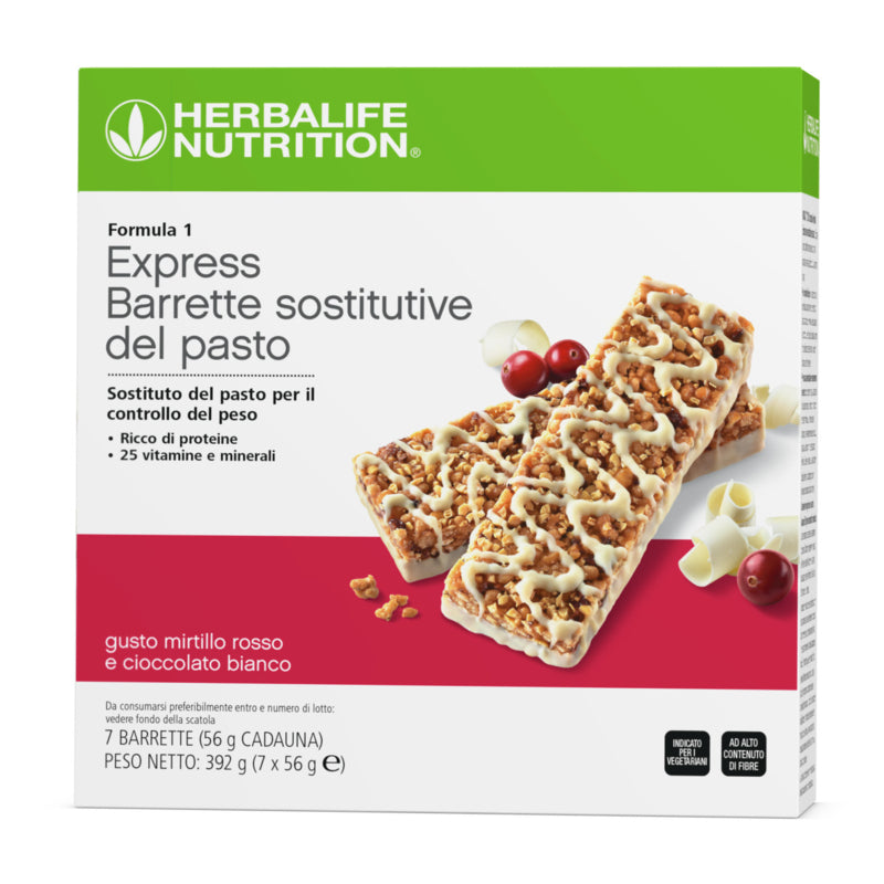 Barrette Formula 1 Express - Sostituto Pasto | 7 Barrette