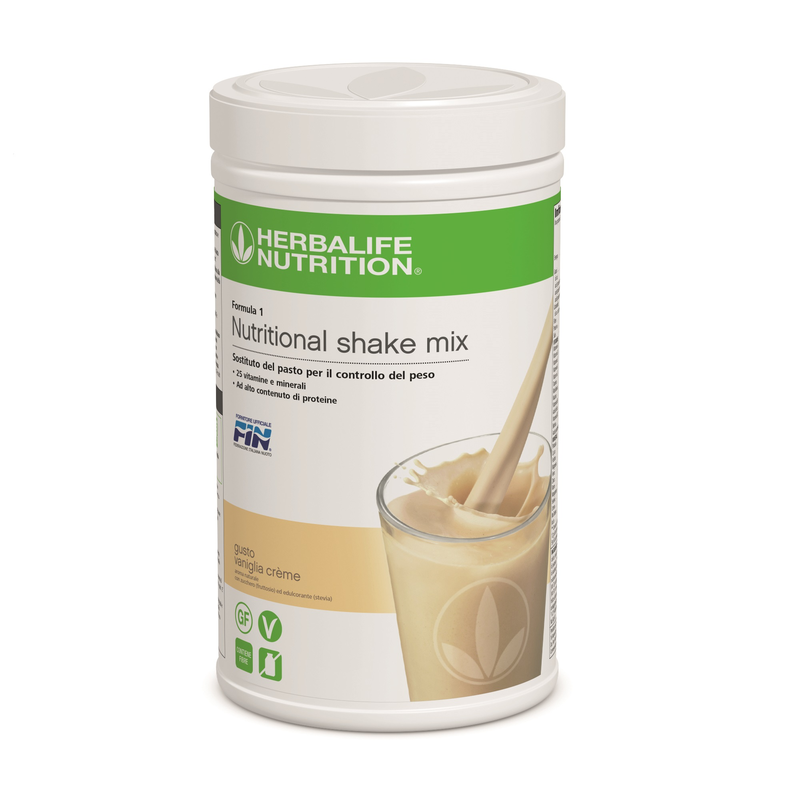 Formula 1 Shake Vanilla Crème 780 g - Sostituto Pasto Herbalife