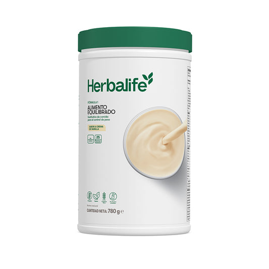 Fórmula 1 Batido Vainilla 780 g – Sustitutivo de Comida Herbalife | 30 Raciones