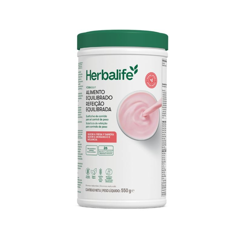 Batido Fórmula 1 - Fresa y Sandía 550 g