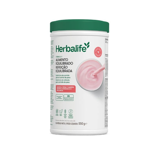 Batido Fórmula 1 - Fresa y Sandía 550 g