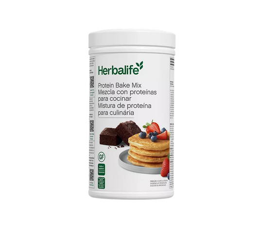 Protein Bake Mix Herbalife - Mezcla de proteínas para postres y recetas 480 g | 20 porciones