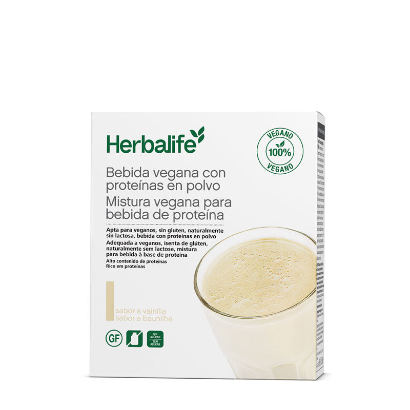 Protein Drink Mix Vegano Herbalife – Bebida Vegana con Proteínas Sabor Vainilla