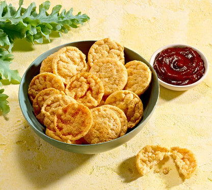 Protein Chips Herbalife - Snack Proteico Crujiente 10 Bolsitas | Barbacoa y Crema Agria