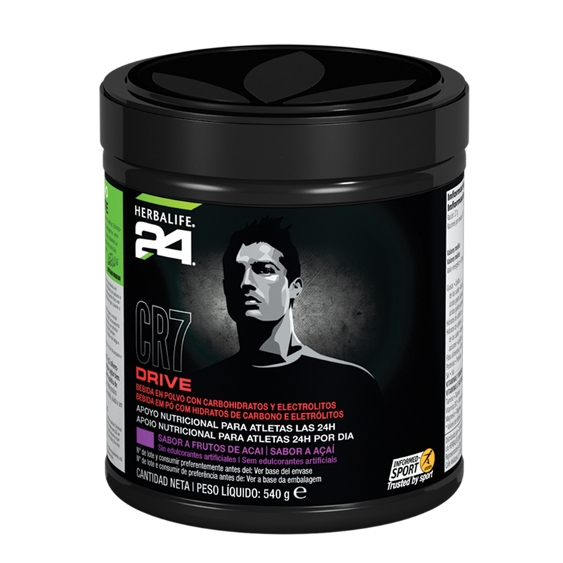 CR7 Drive Herbalife24 – Bebida de Hidratación y Resistencia | Sabor Bayas de Açaí