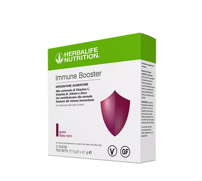 Immune Booster Herbalife - Defensas Inmunitarias 21 Sobres | Grosella Negra
