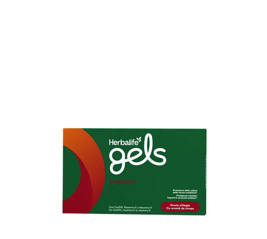 MindVita Kids Herbalife Gels - Omega-3 e Vitamine B per Bambini 30 Gelatine | Limone e Frutti Rossi