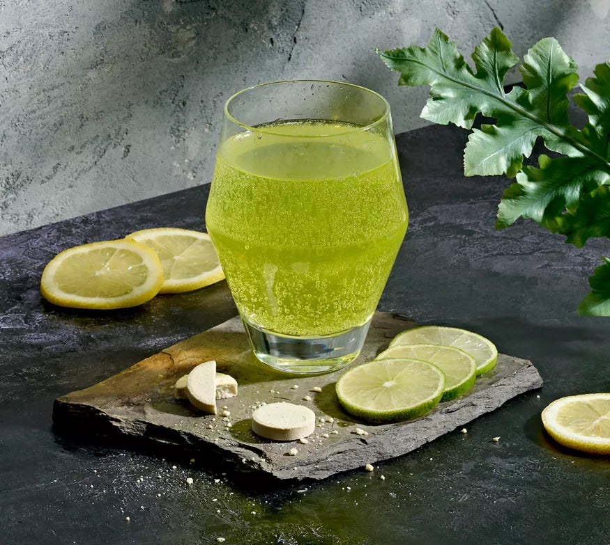 LiftOff Herbalife - Suplemento Energético Efervescente 10 Comprimidos | Sabor Limón