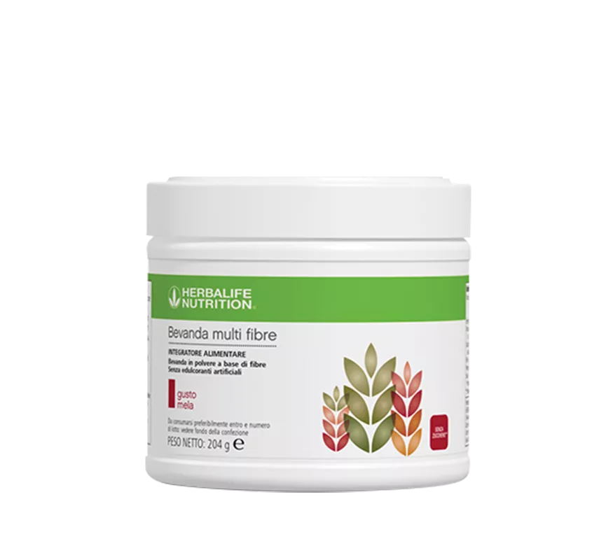 Bebida con Fibra Herbalife - 6 Fuentes de Fibra 204 g | 30 Raciones