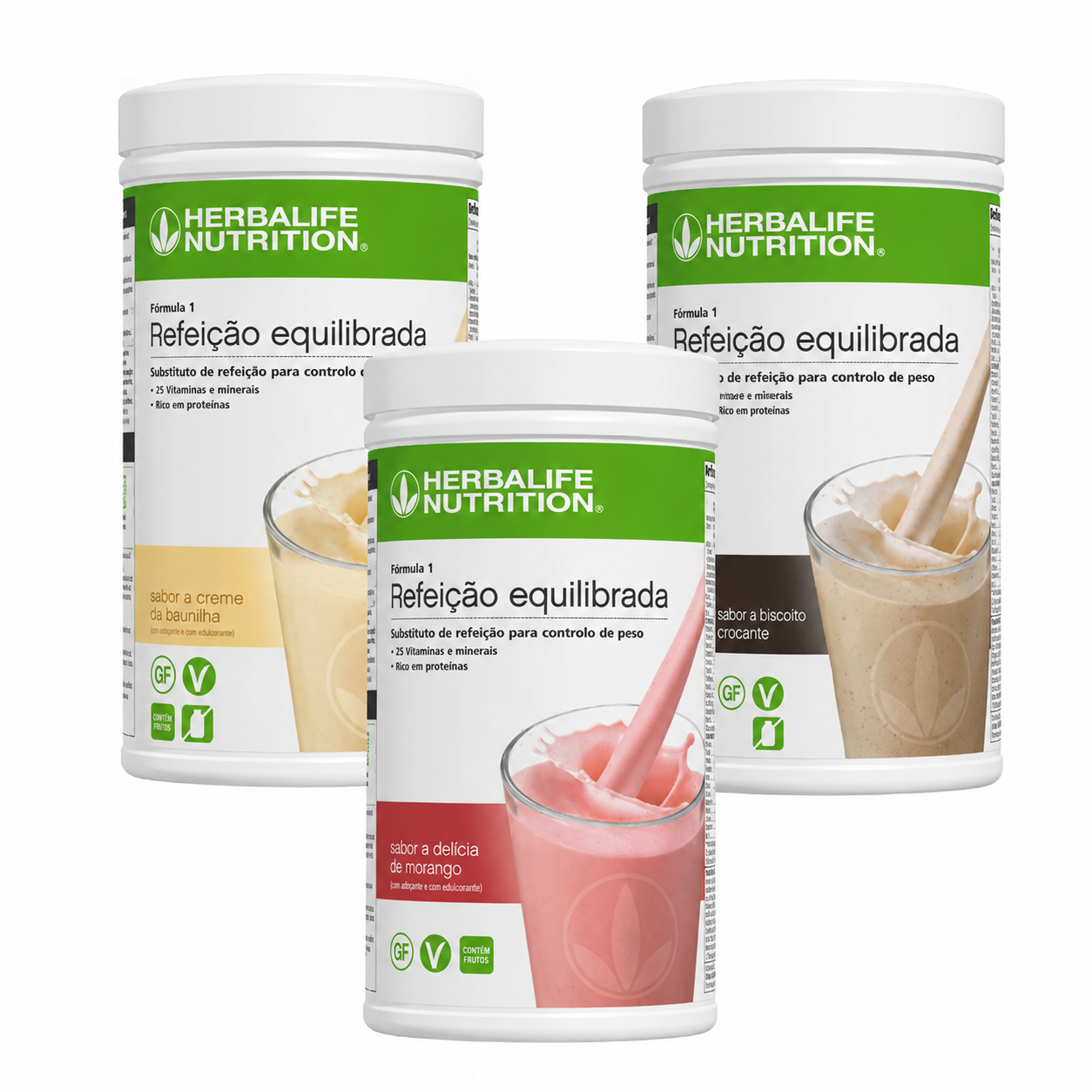PACK CONVENIÊNCIA HERBALIFE - 3 Fórmula 1