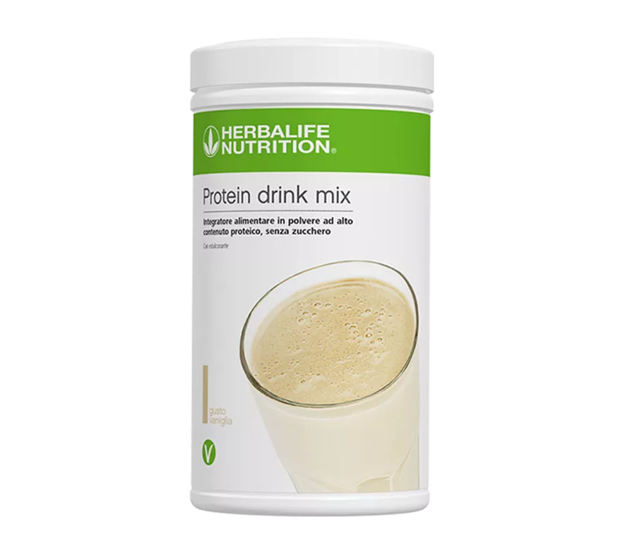 Protein Drink Mix Herbalife - Suplemento Proteico Vainilla 588 g | 21 Porciones