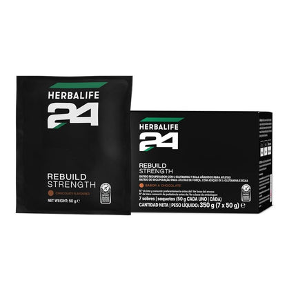 H24 Rebuild Strength Herbalife – Proteína Post-Entreno Sabor Chocolate
