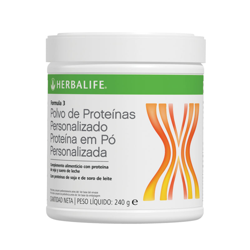 Fórmula 3 Herbalife – Polvo de Proteínas Personalizado 240 g | 40 Raciones