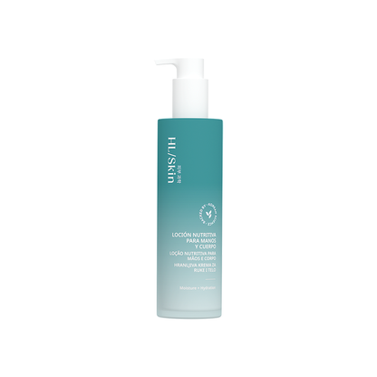 HL/Skin Lozione Nutriente Mani e Corpo 147 ml – 24h Idratazione con Squalano 6%