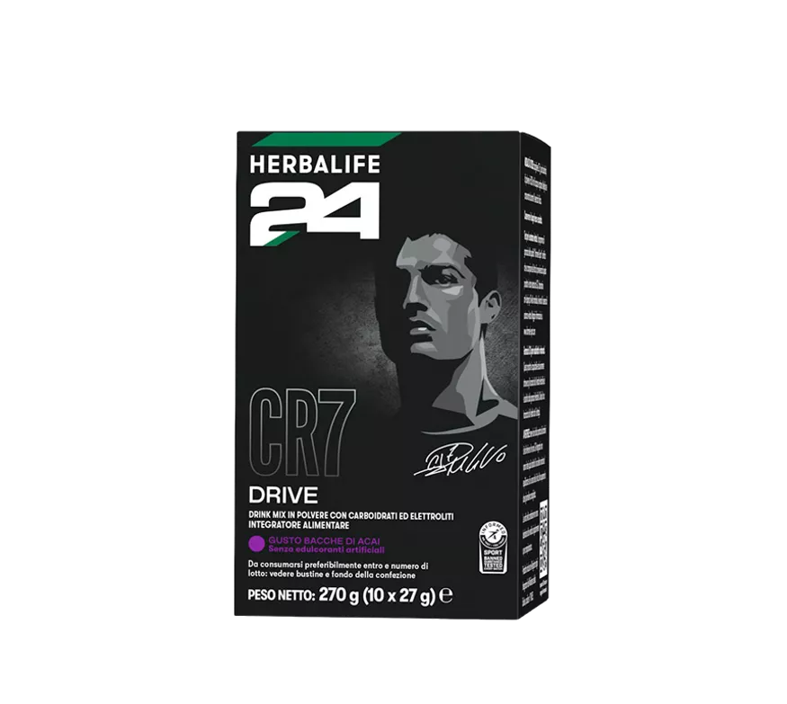 CR7 Drive Herbalife24 - Drink Mix Idratazione e Resistenza | Gusto Bacche di Acai