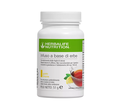 Infuso a Base di Erbe Herbalife - Tè Verde e Orange Pekoe 51g | 4 Gusti