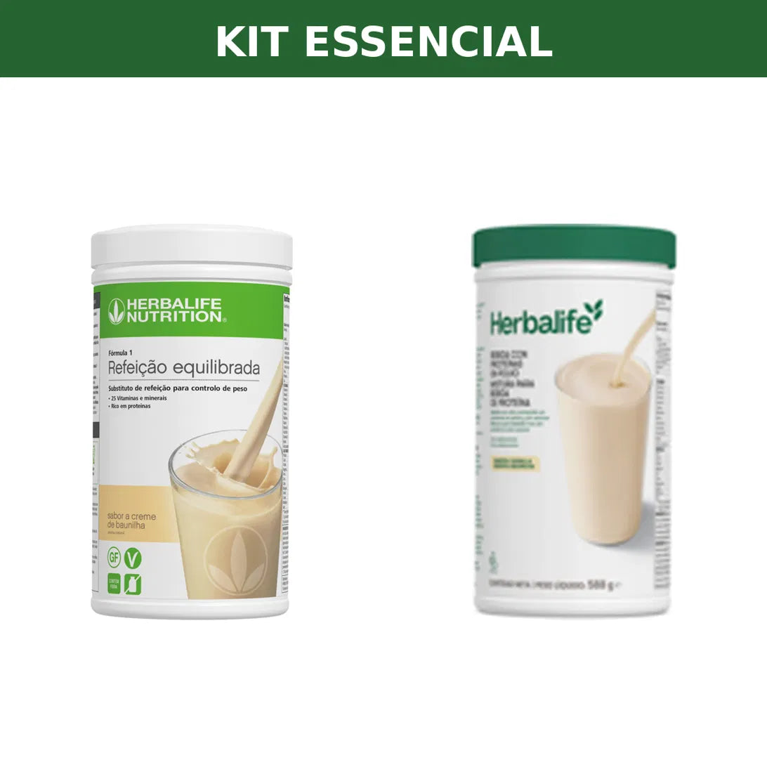 Kit Essencial Herbalife – Fórmula 1 + Protein Drink Mix
