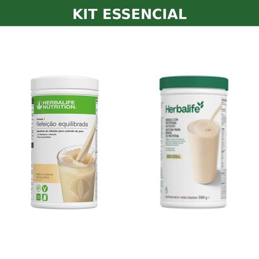 Kit Essencial Herbalife – Fórmula 1 + Protein Drink Mix